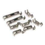 Cuscinetti Cestello Kit Ganci Cestello Lavastoviglie Per Bosch E Siemens - Ricambi Originali 8 Pezzi Ricambi Lavastoviglie Originali - Foto 6