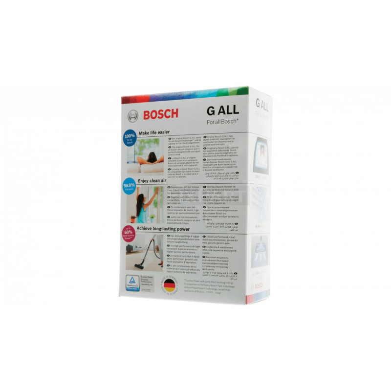 Pacco Da 10 Sacchetti Filtro Universali Per Aspirapolvere Bosch Siemens Tipo P - Marca JaTop