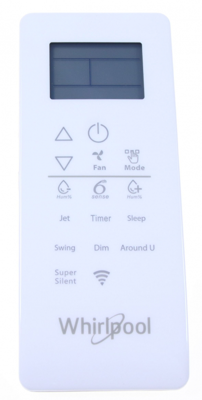 Telecomando Per Climatizzatore Whirlpool Modello 482000091916, Compatibile Con PACW9COL E 853007379000, Ricambio Originale, Venduto Da Specialista Francese