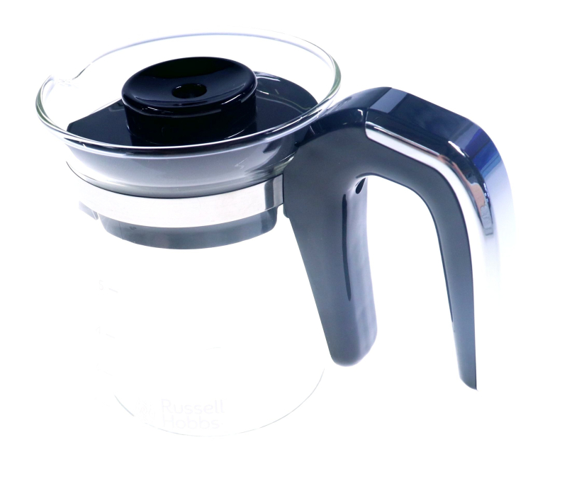 Russell Hobbs Caraffa in Vetro di ricambio - per macchina da caffè Grind & Brew 25610-56 - Caraffa Vetro per macchina da caffè con filtro 700372