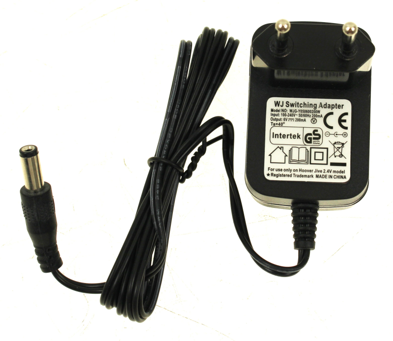 TOP CHARGEUR Alimentatore 36V Per Aspirapolvere Hoover UNP264P001 - Ricambio 34V, Cavo 120cm, CE