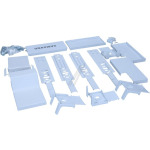 Samsung DA91-05533A geleider/rails koelvriescombinatie afbeelding 2