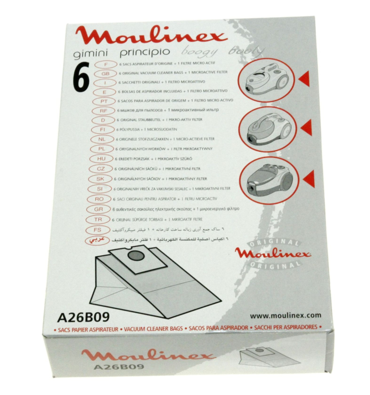 20 Sacchetto Aspirapolvere Filtro Hepa Adatto Per Miele Compact