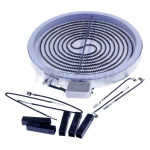 Whirlpool Indesit 481231018892 1-ring heating element image 2